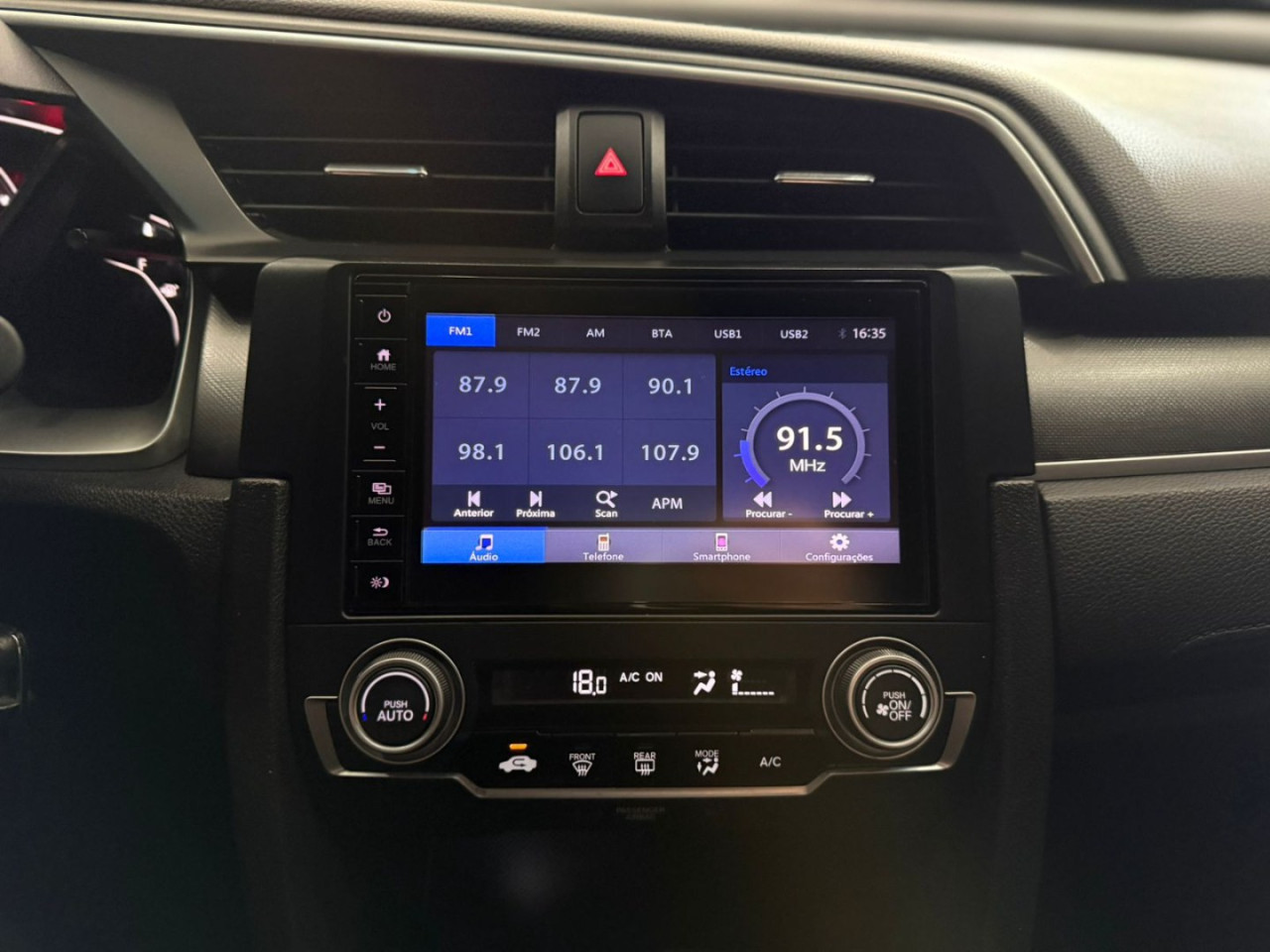 Civic 2.0 16V 4P EX FLEX  AUTOMÁTICO CVT