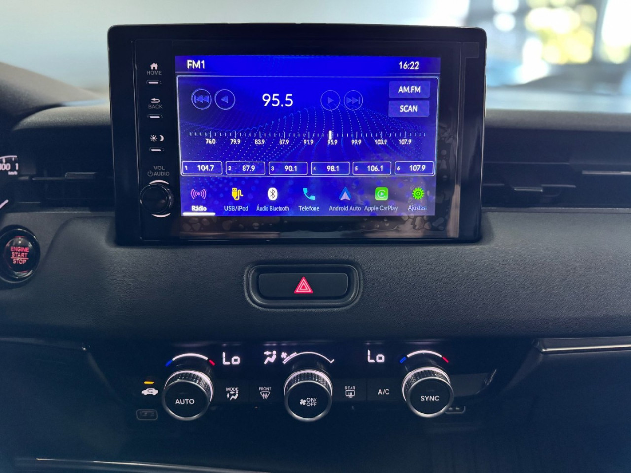 HR-V 1.5 16V 4P FLEX ADVANCE TURBO AUTOMÁTICO CVT