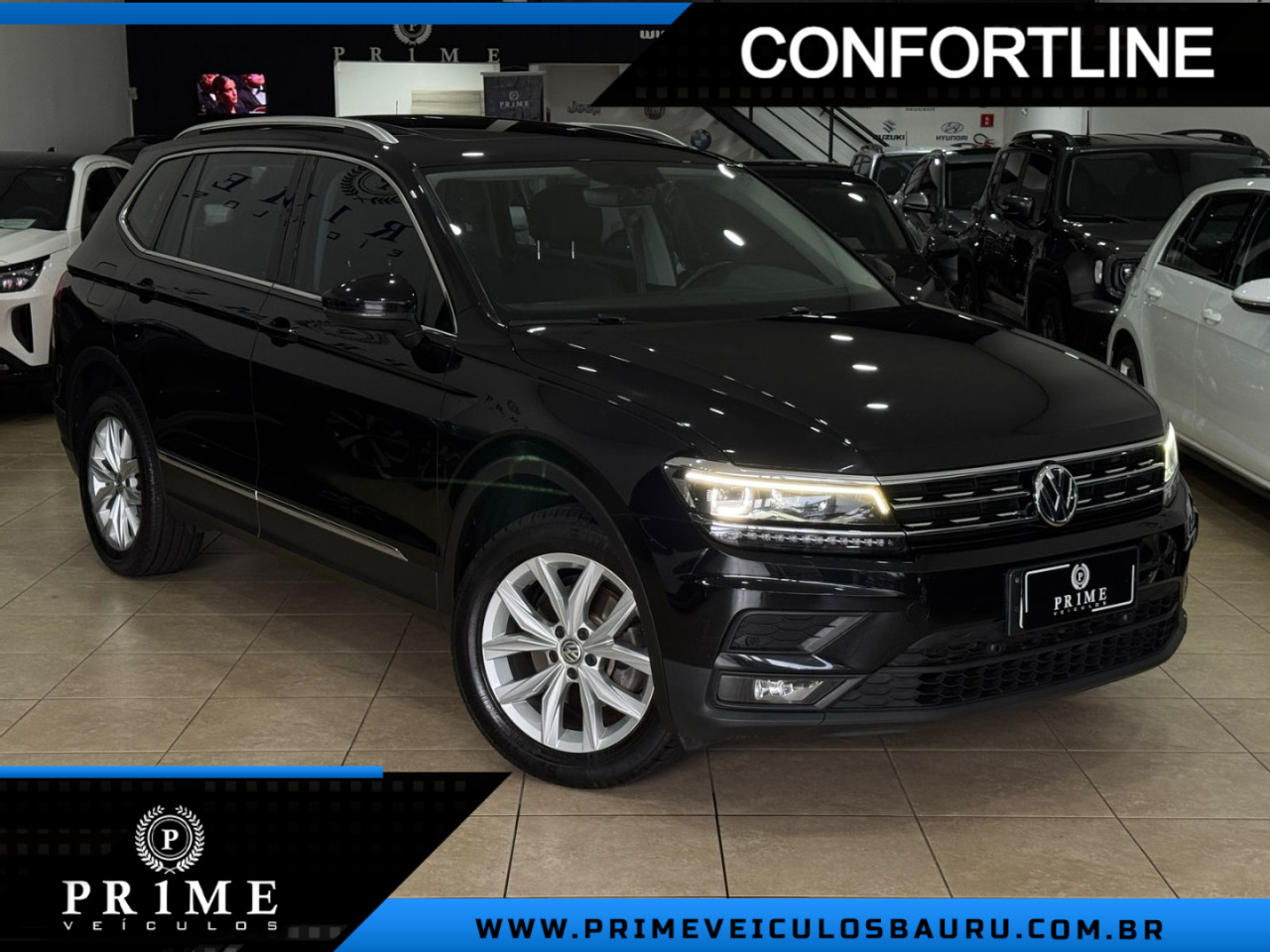 Tiguan 1.4 250 TSI TOTAL FLEX ALLSPACE COMFORTLINE TURBO AUTOMÁTICO TIPTRONIC