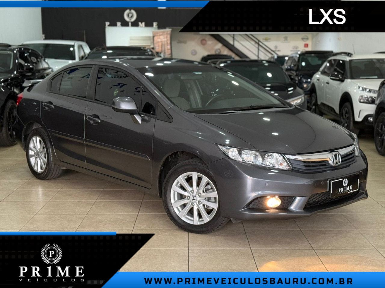 Civic 1.8 16V 4P FLEX LXS AUTOMÁTICO