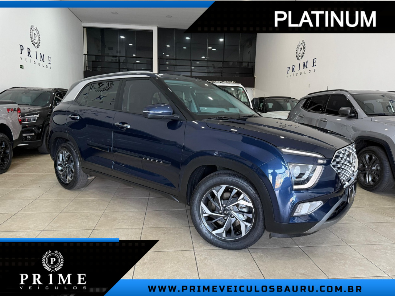 Creta 1.0 12V 4P FLEX TGDI TURBO PLATINUM AUTOMÁTICO
