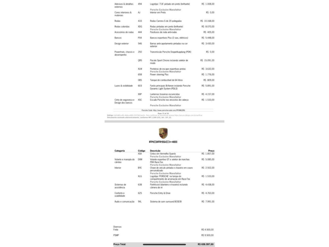 718 2.0 16V H4 BOXSTER AUTOMÁTICO PDK
