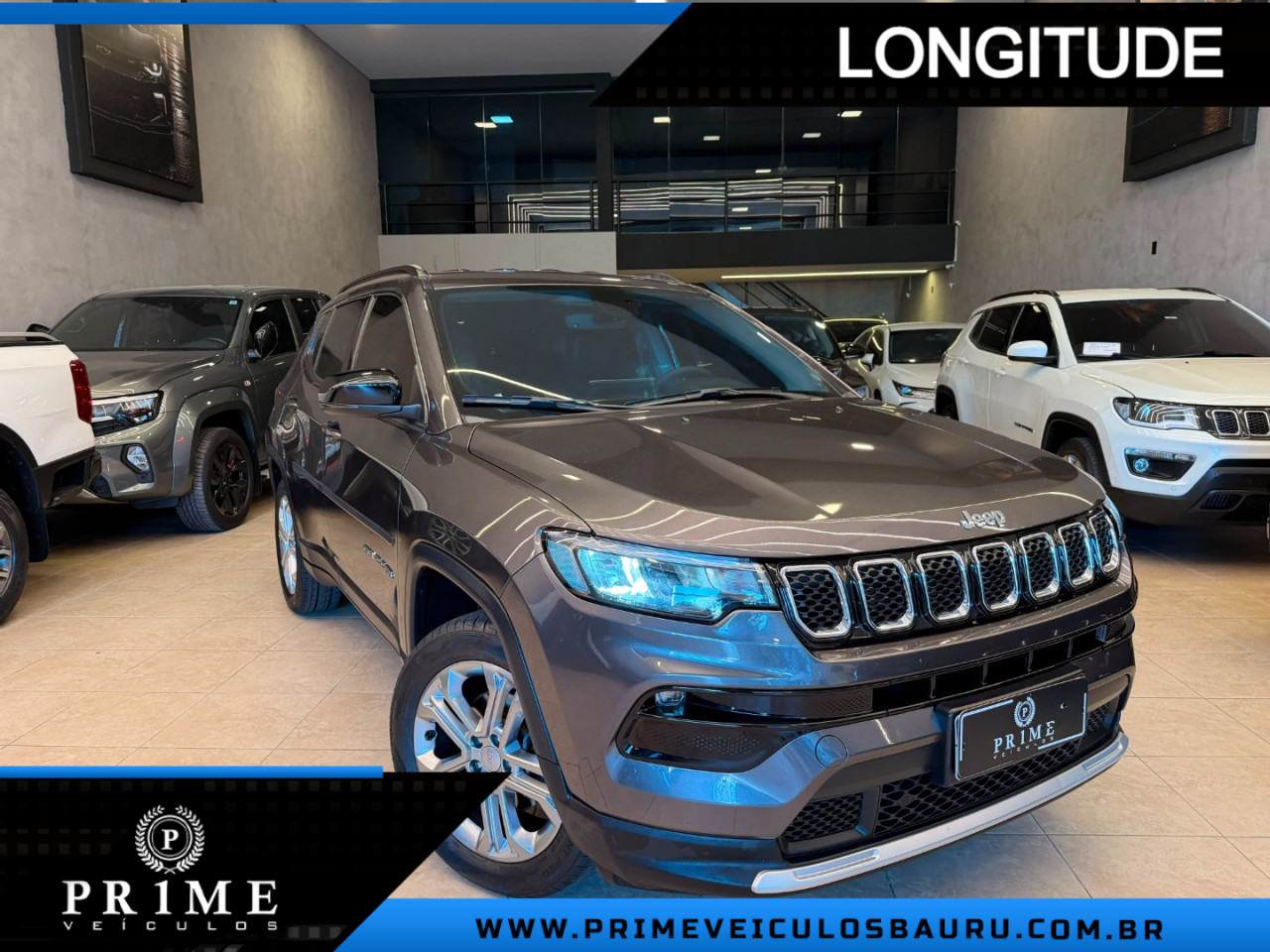 Compass 1.3 16V 4P FLEX LONGITUDE T270 TURBO AUTOMÁTICO