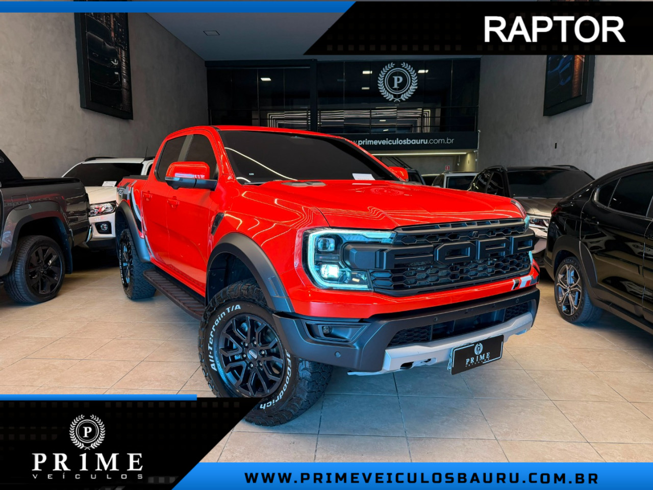 Ranger 3.0 V6 24V CABINE DUPLA RAPTOR 4X4 AUTOMÁTICO