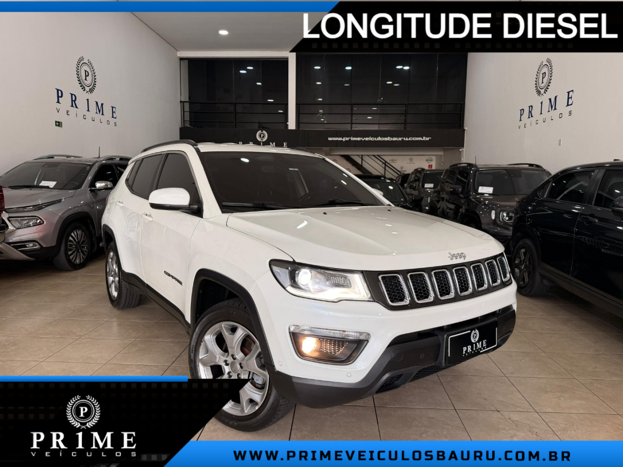 Compass 2.0 16V 4P LONGITUDE TURBO DIESEL 4X4 AUTOMÁTICO