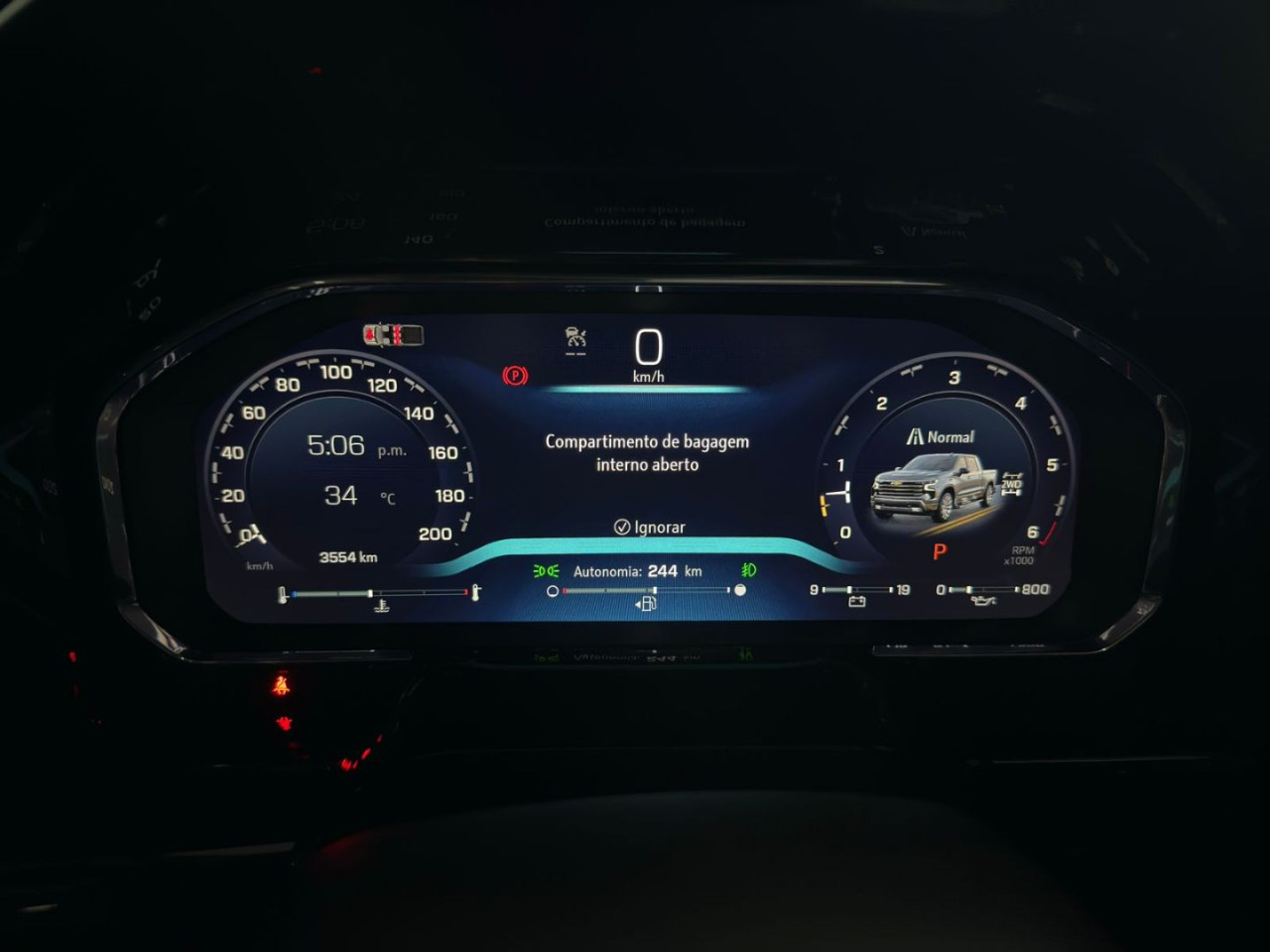 Silverado 5.3 V8 1500 HIGH COUNTRY CABINE DUPLA 4X4 AUTOMÁTICO