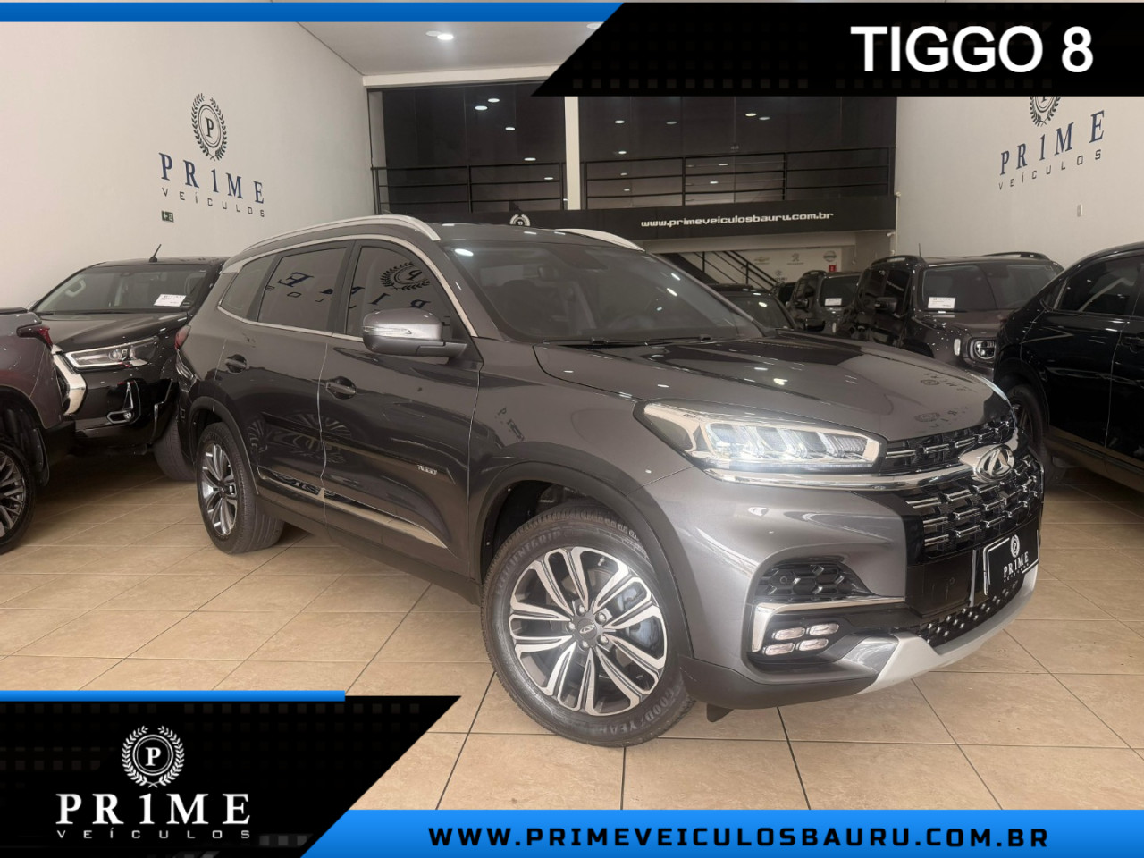 Tiggo 8 1.6 16V 4P TGDI TURBO TXS AUTOMÁTICO DCT