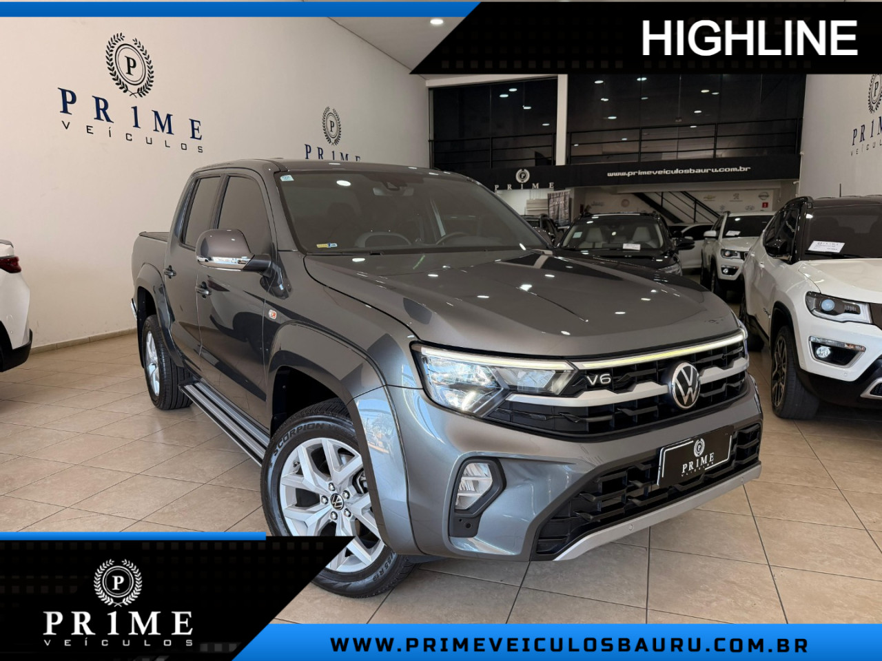 Amarok 3.0 V6 CABINE DUPLA HIGHLINE 4X4 TURBO INTERCOOLER AUTOMÁTICO