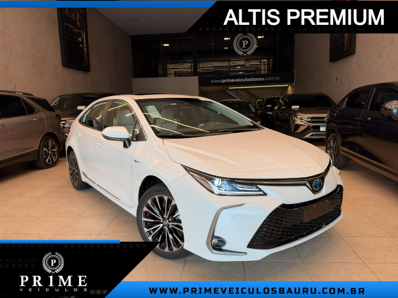 Corolla 1.8 16V 4P FLEX HÍBRIDO ALTIS A PREMIUM AUTOMÁTICO CVT