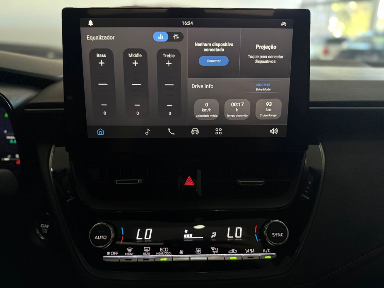 Corolla 2.0 16V 4P VVT-IE FLEX GR-S DIRECT SHIFT AUTOMÁTICO CVT