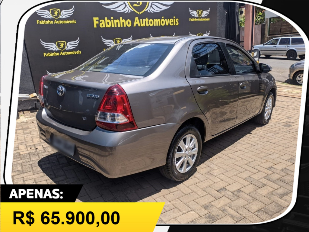 Etios Sedan 1.5 16V 4P FLEX X PLUS AUTOMÁTICO