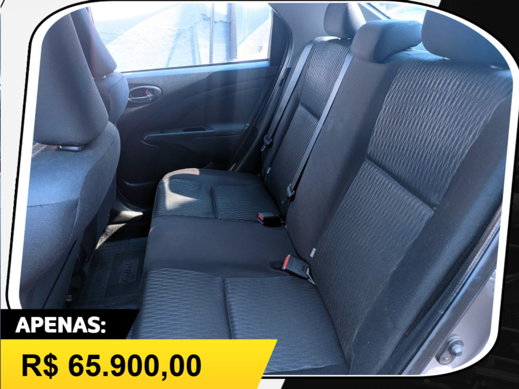Etios Sedan 1.5 16V 4P FLEX X PLUS AUTOMÁTICO