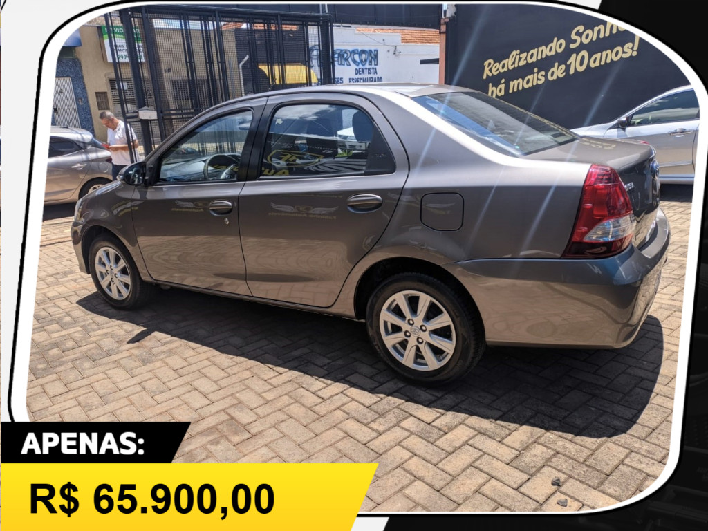Etios Sedan 1.5 16V 4P FLEX X PLUS AUTOMÁTICO
