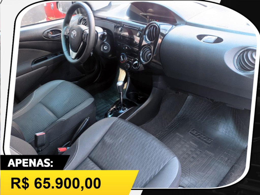 Etios Sedan 1.5 16V 4P FLEX X PLUS AUTOMÁTICO
