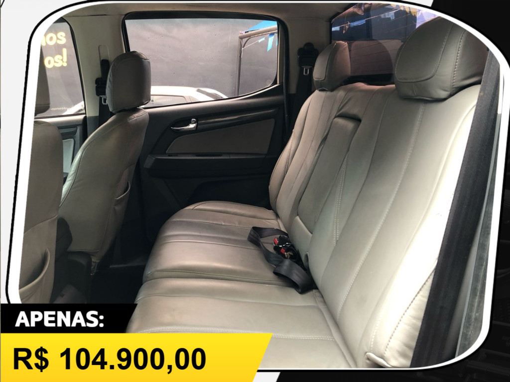 S10 2.8 16V LTZ CABINE DUPLA 4X4 TURBO DIESEL AUTOMÁTICO