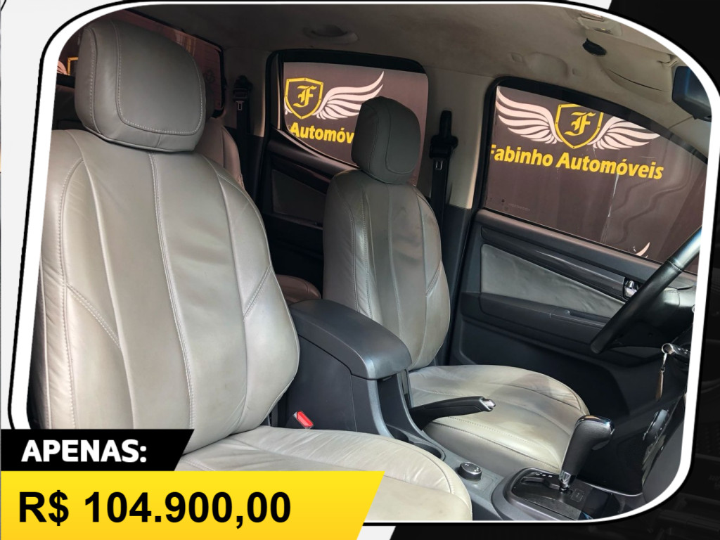 S10 2.8 16V LTZ CABINE DUPLA 4X4 TURBO DIESEL AUTOMÁTICO