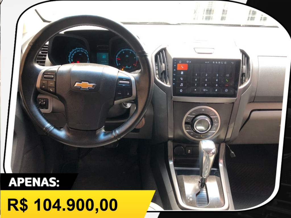 S10 2.8 16V LTZ CABINE DUPLA 4X4 TURBO DIESEL AUTOMÁTICO