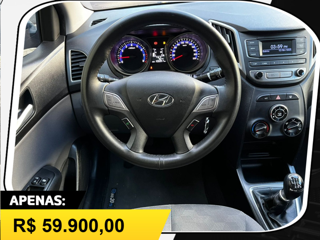HB 20 Sedan 1.6 16V 4P FLEX COMFORT PLUS