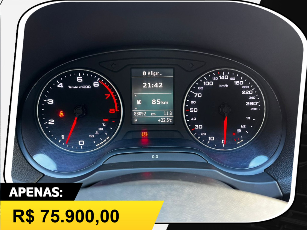 A3 Sedan 1.4 16V 4P TFSI AMBITION S-TRONIC AUTOMÁTICO