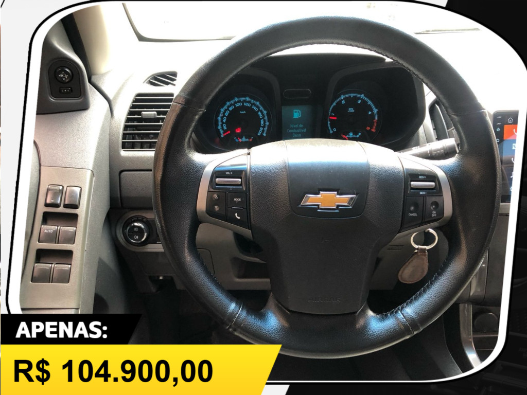 S10 2.8 16V LTZ CABINE DUPLA 4X4 TURBO DIESEL AUTOMÁTICO
