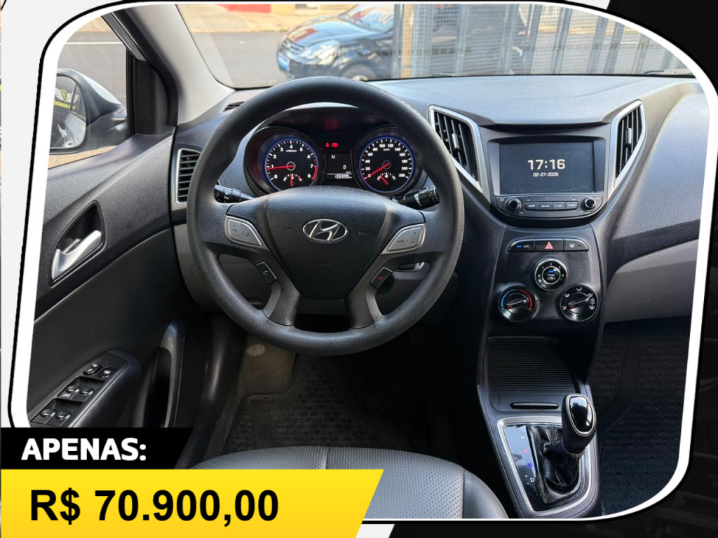 HB 20 Sedan 1.6 16V 4P FLEX COMFORT AUTOMÁTICO