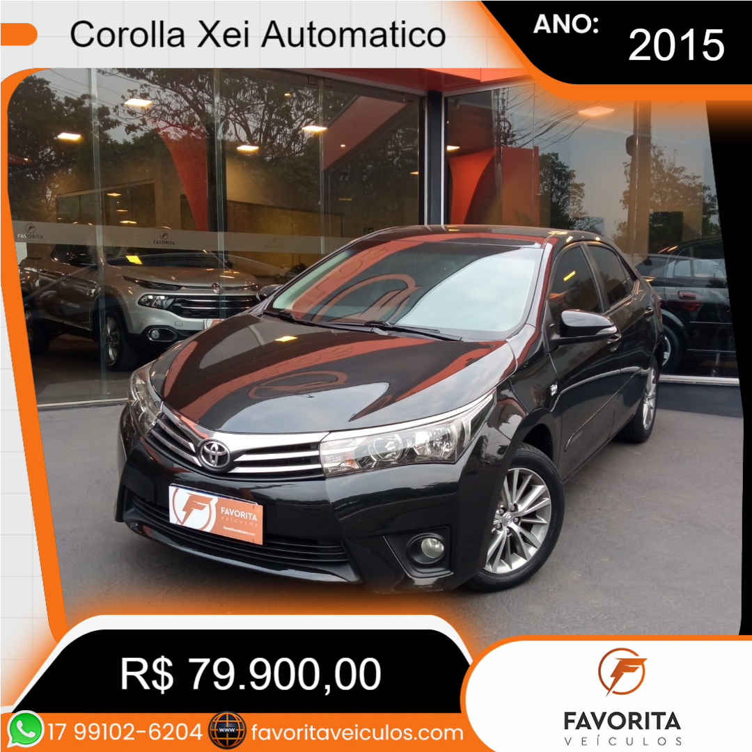 Corolla 2.0 16V 4P XEI FLEX AUTOMÁTICO
