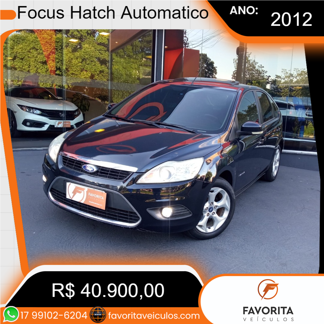 Focus Hatch 2.0 16V 4P FLEX TITANIUM AUTOMÁTICO