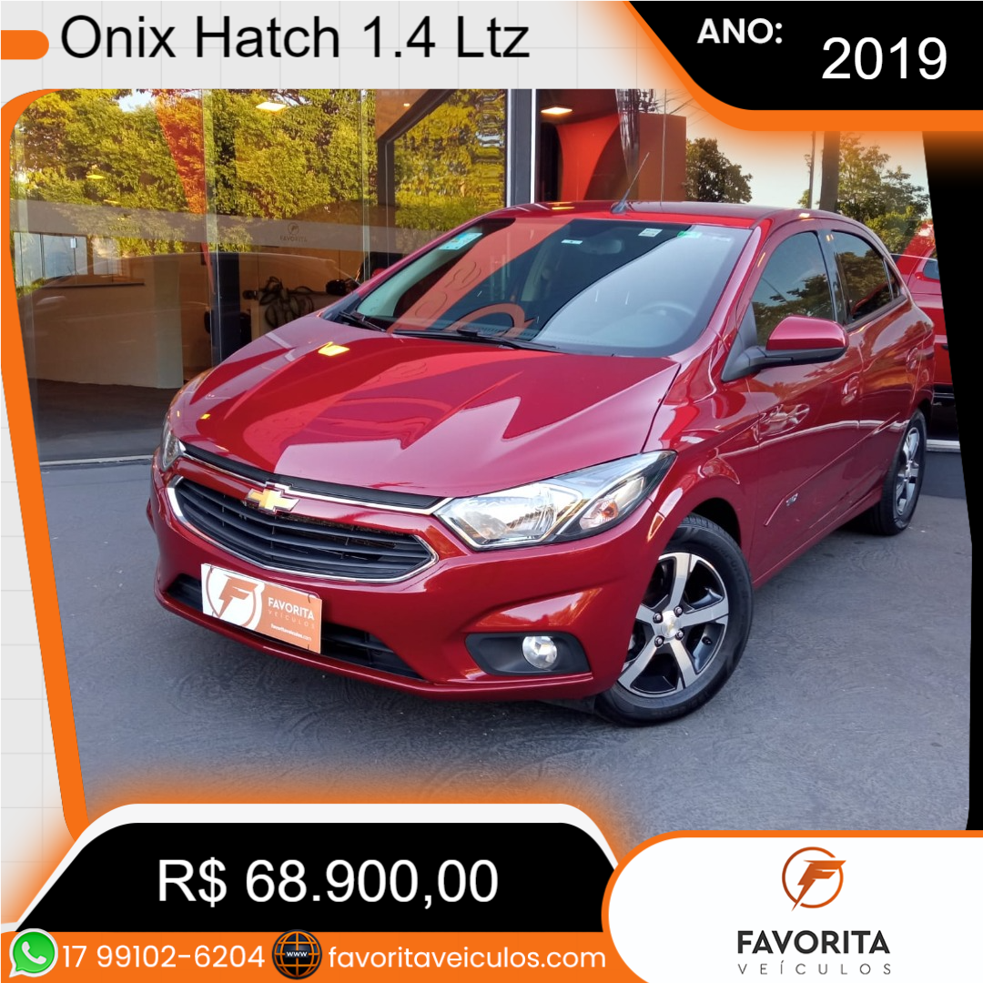 Onix Hatch 1.4 4P FLEX LTZ AUTOMÁTICO