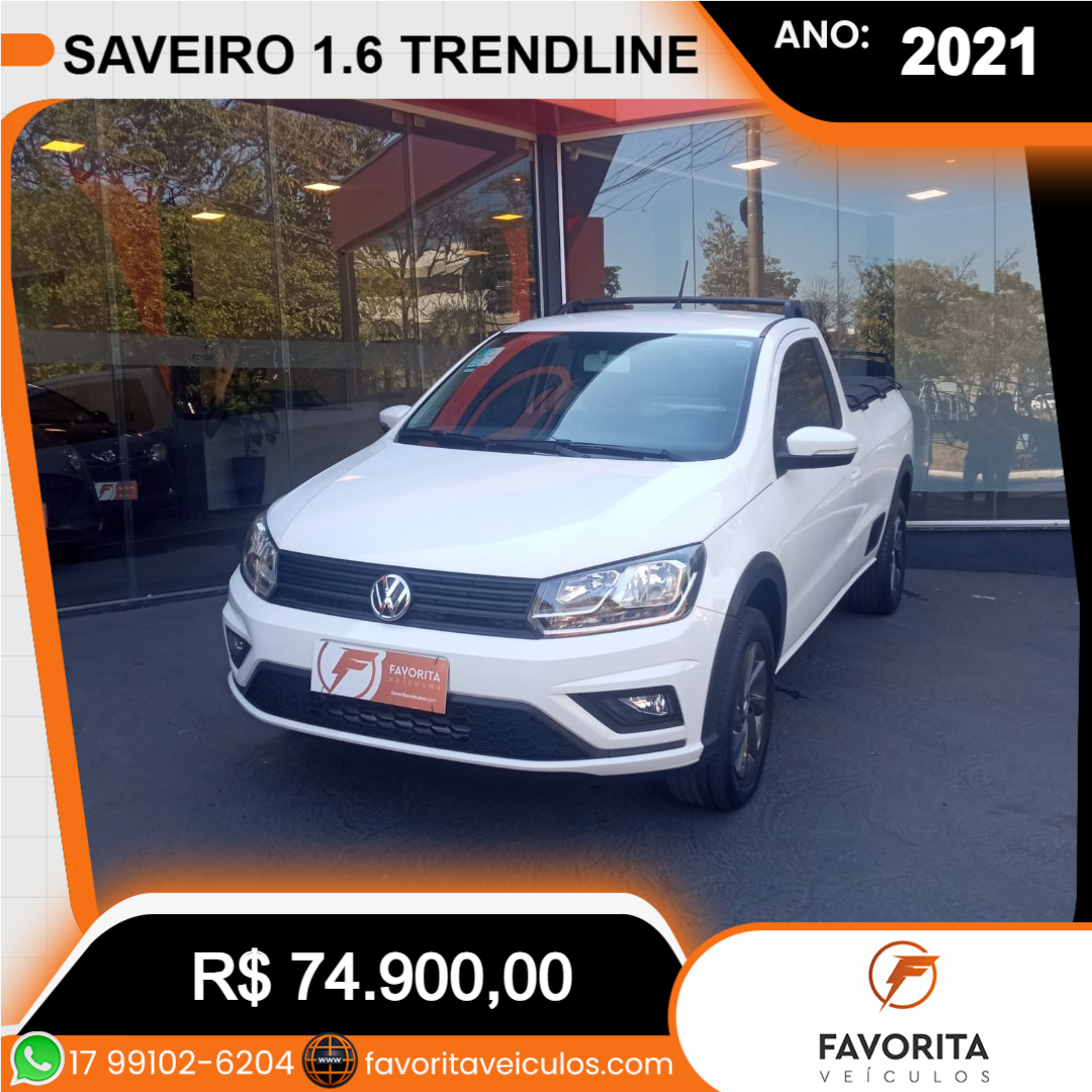 Saveiro 1.6 G6 TRENDLINE FLEX