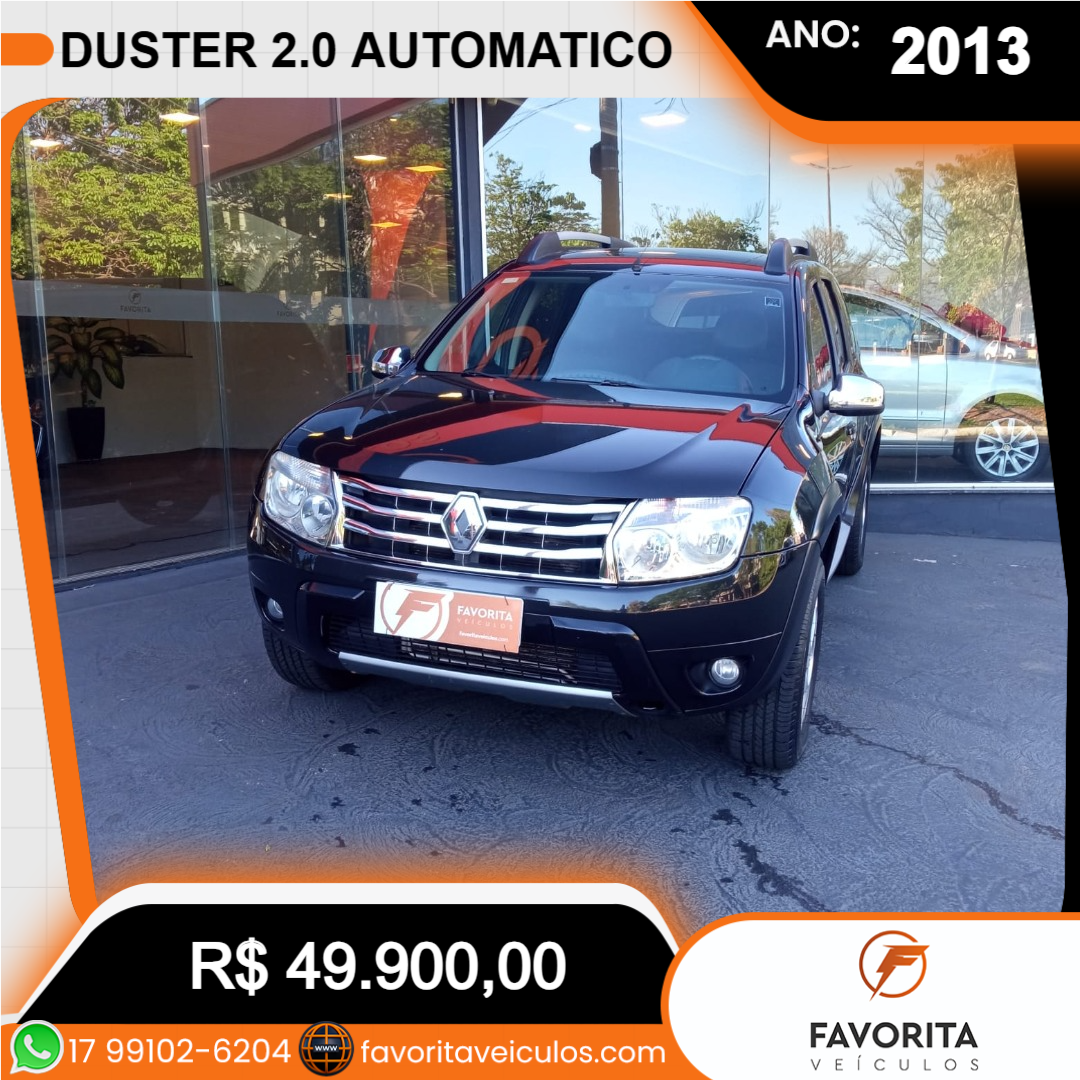 Duster 2.0 16V 4P FLEX DYNAMIQUE AUTOMÁTICO
