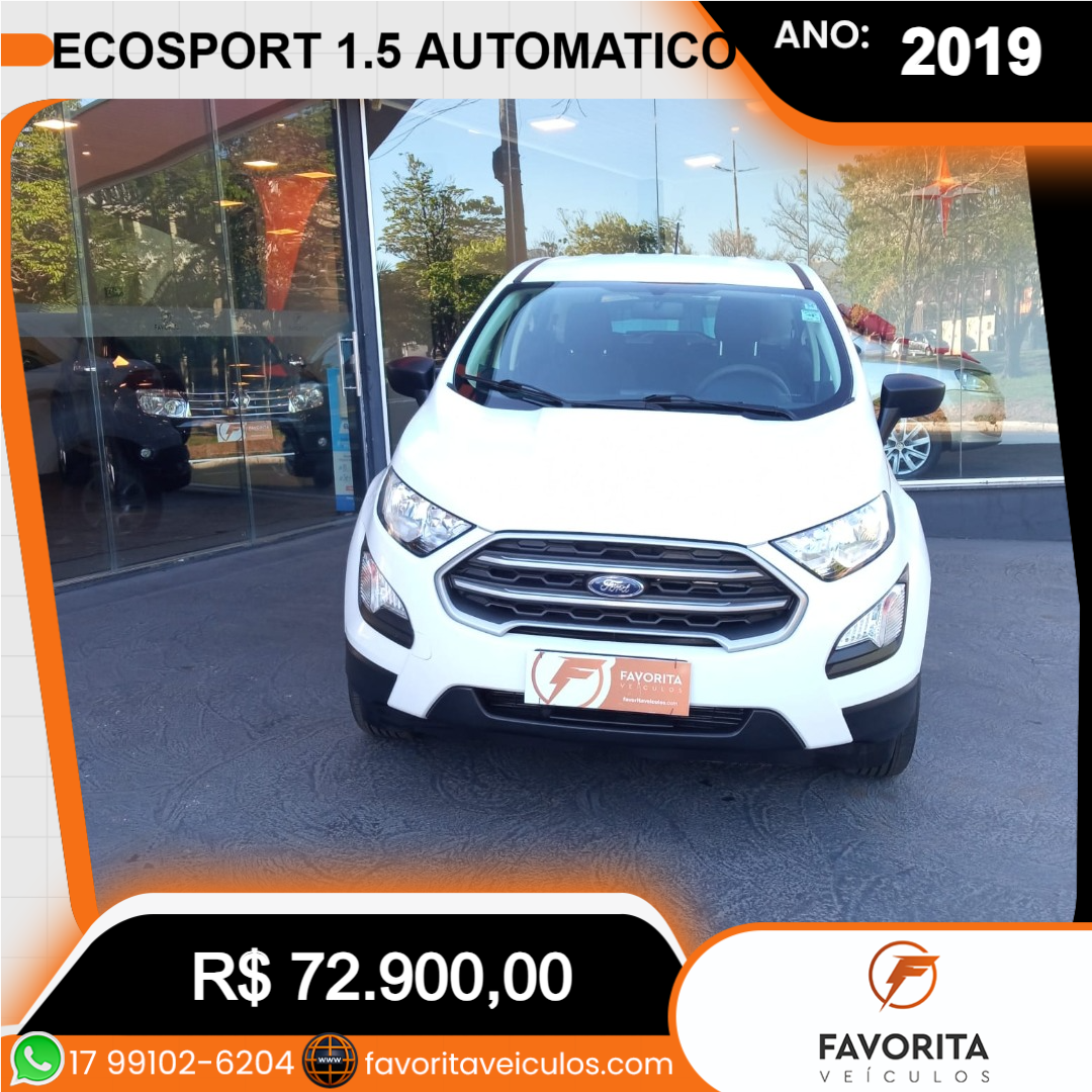 Ecosport 1.5 12V 4P TI-VCT DIRECT FLEX AUTOMÁTICO