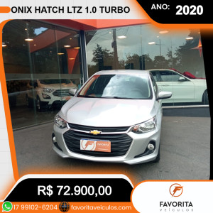 CHEVROLET Onix Hatch 1.0 4P FLEX LTZ TURBO AUTOMÁTICO