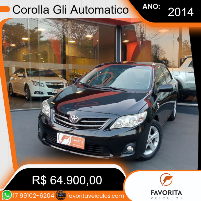 Corolla 1.8 16V 4P GLI FLEX AUTOMÁTICO