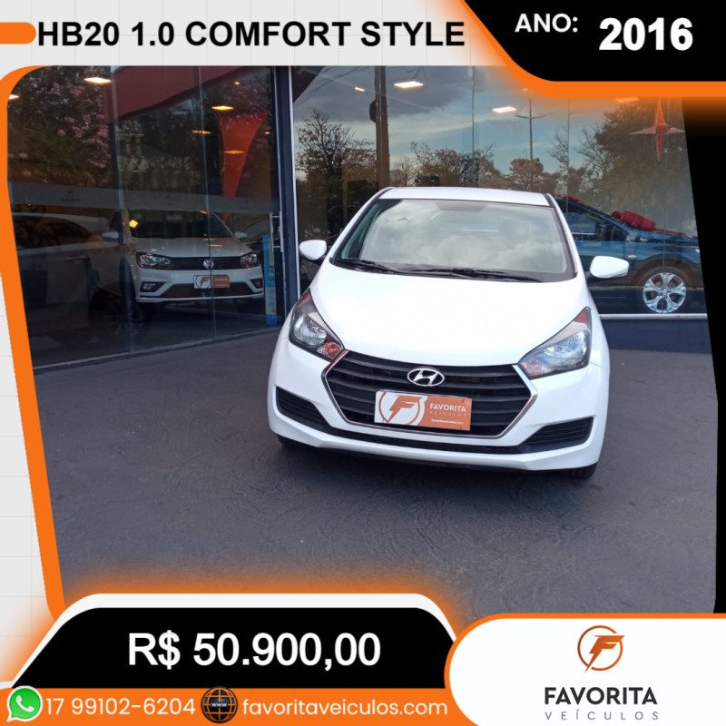 HB 20 Hatch 1.0 12 V 4P FLEX COMFORT STYLE