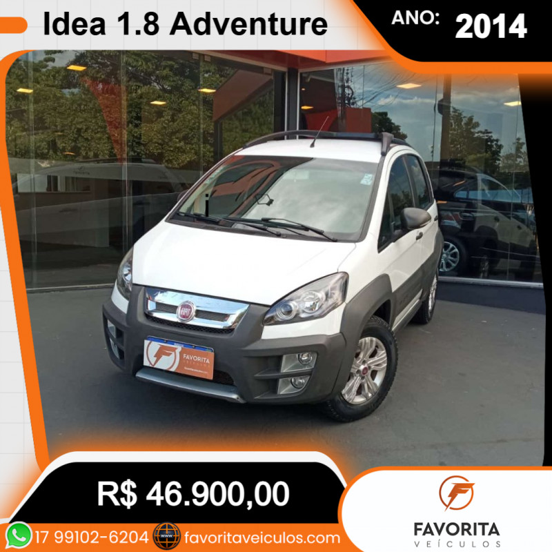 Idea 1.8 16V 4P ADVENTURE FLEX