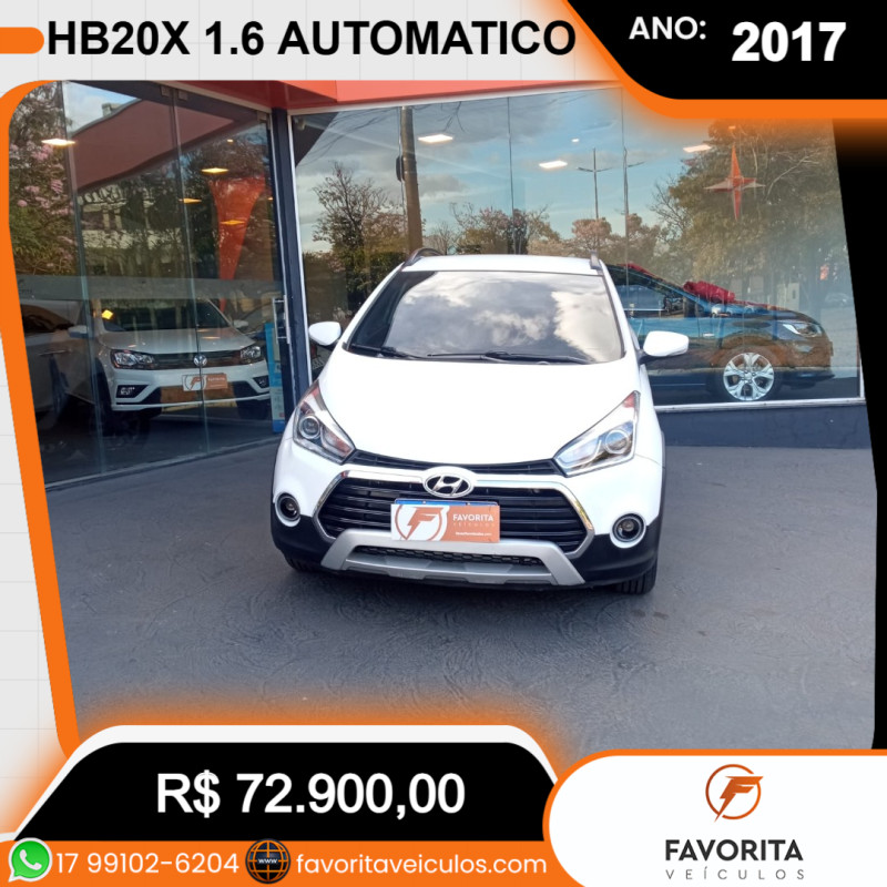 HB 20 Hatch X 1.6 16V 4P PREMIUM FLEX AUTOMÁTICO