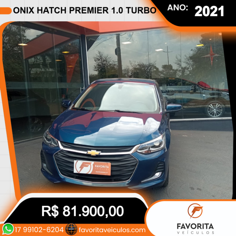 Onix Hatch 1.0 12V 4P FLEX PREMIER 2 TURBO AUTOMÁTICO