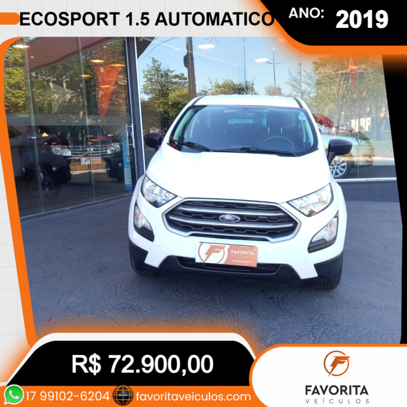 FORD Ecosport 1.5 12V 4P TI-VCT DIRECT FLEX AUTOMÁTICO