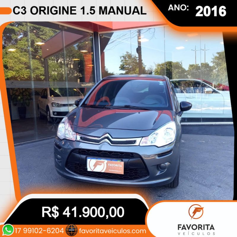 CITROEN C3 1.5 4P ORIGINE FLEX