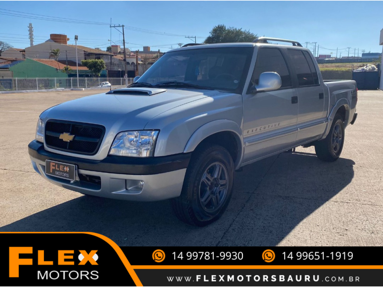 S10 2.8 12V EXECUTIVE CABINE DUPLA  4X4 TURBO DIESEL