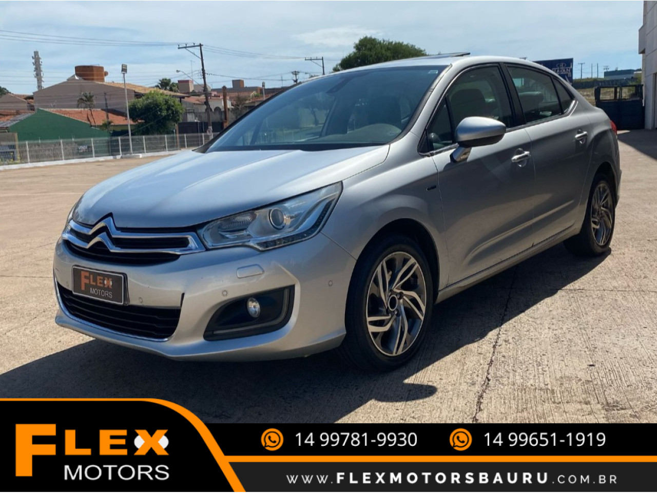 C4 Sedan 1.6 16V 4P LOUNGE EXCLUSIVE THP TURBO AUTOMÁTICO