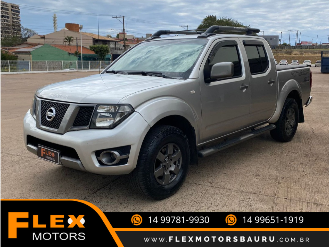 Frontier 2.5 16V 4X4 SV ATTACK TURBO DIESEL CABINE DUPLA AUTOMÁTICO