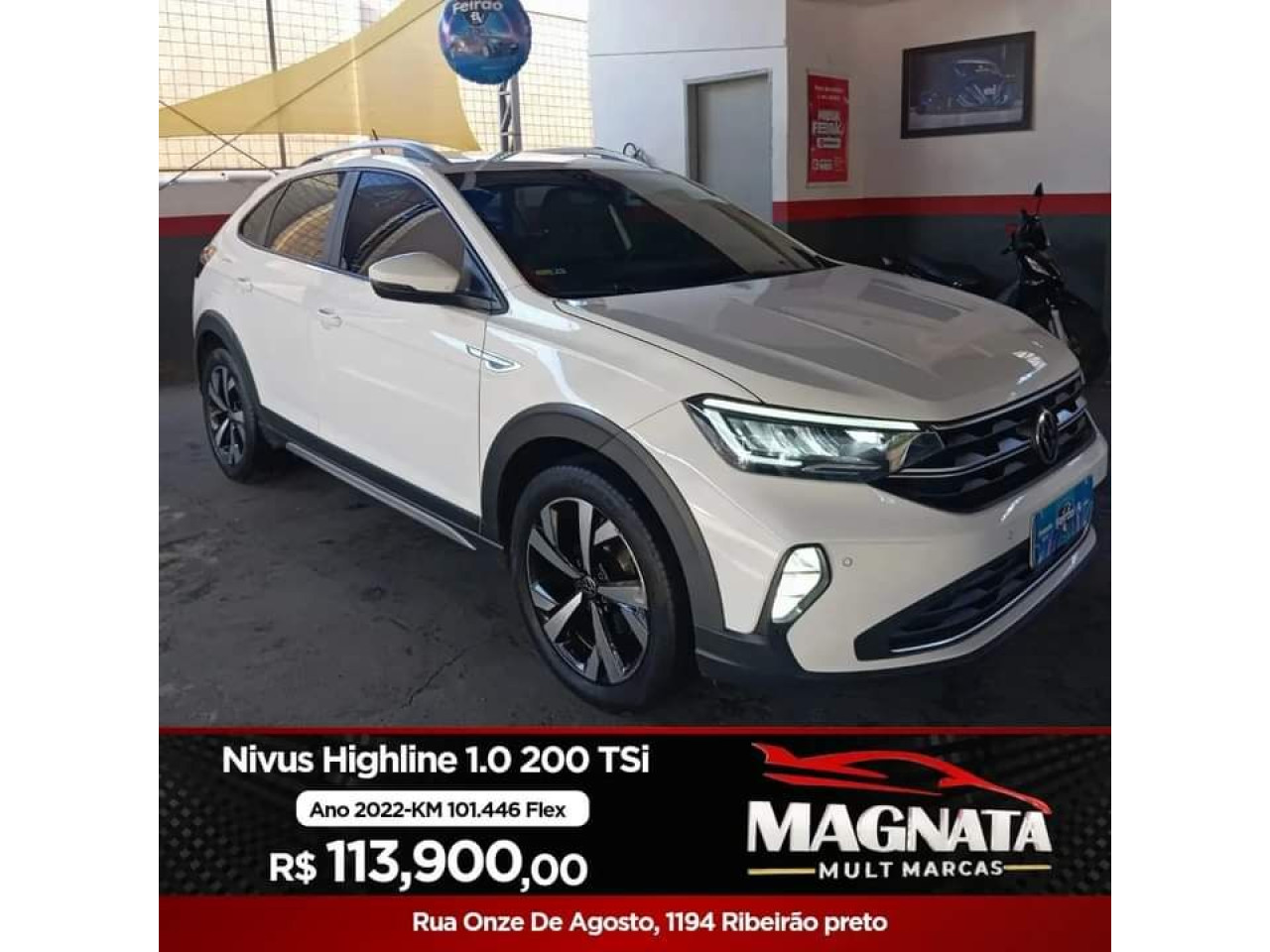 Nivus 1.0 4P FLEX 200 TSI HIGHLINE AUTOMÁTICO