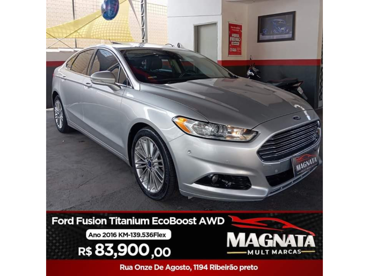 Fusion 2.0 4P 16V ECOBOOST TURBO TITANIUM PLUS AWD AUTOMÁTICO