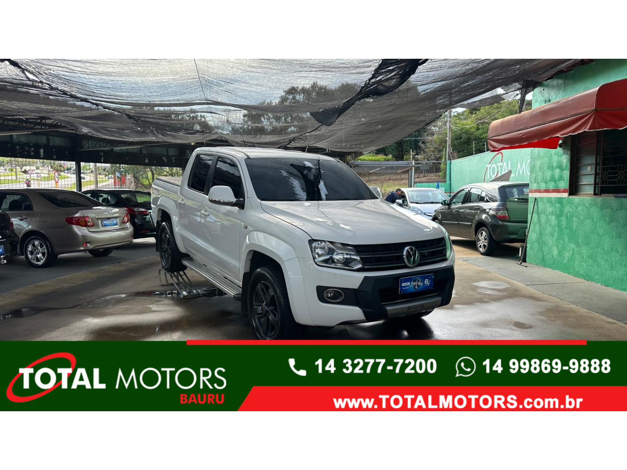 Amarok 2.0 16V 4X4 CABINE DUPLA HIGHLINE TURBO INTERCOOLER AUTOMÁTICO