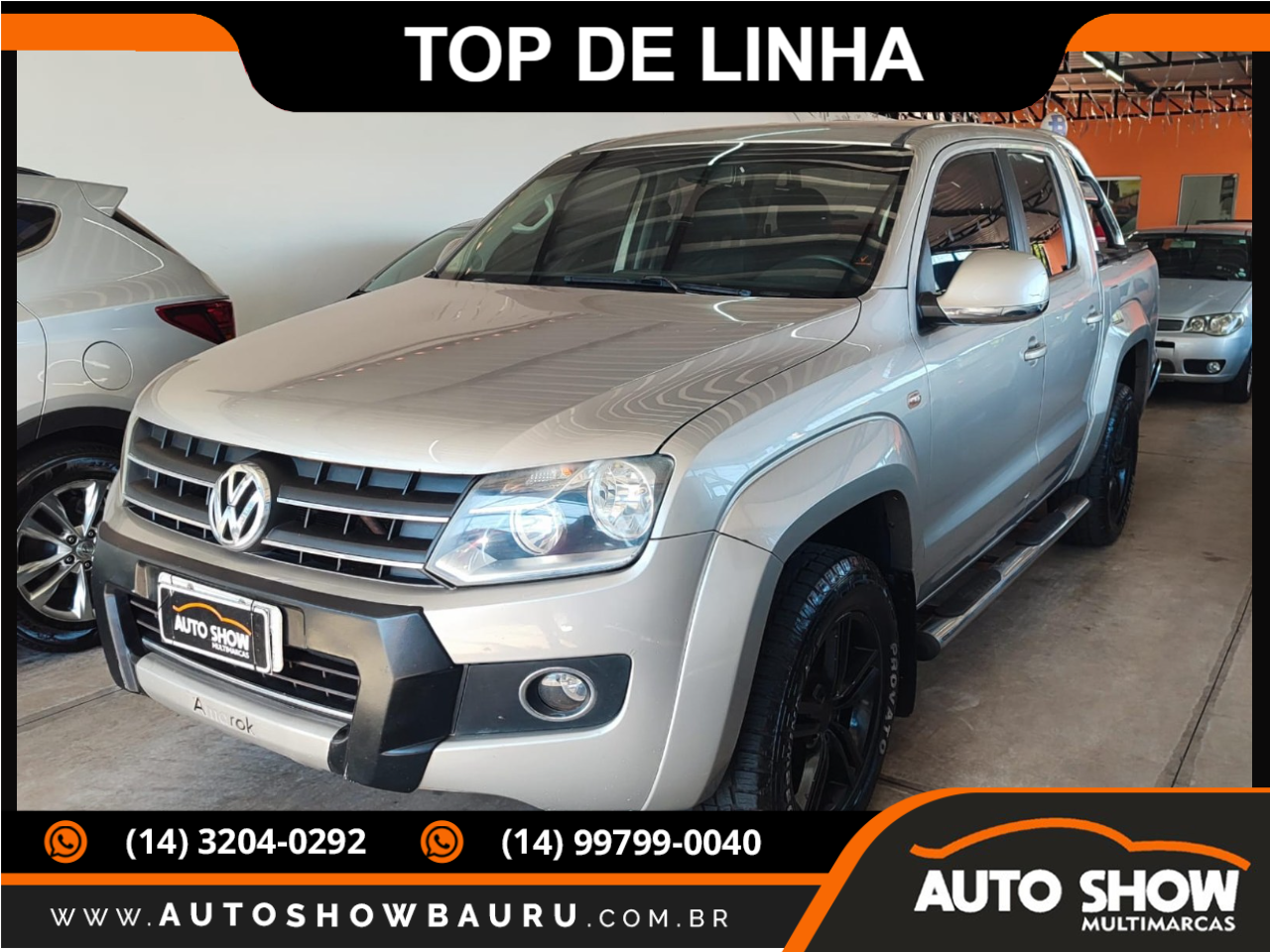 Amarok 2.0 16V CABINE DUPLA  HIGHLINE 4X4 TURBO INTERCOOLER