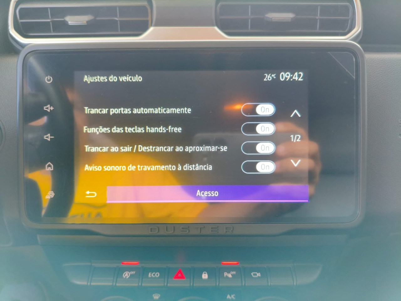 RENAULT Duster 1.6 16V 4P FLEX SCE ICONIC X-TRONIC AUTOMÁTICO