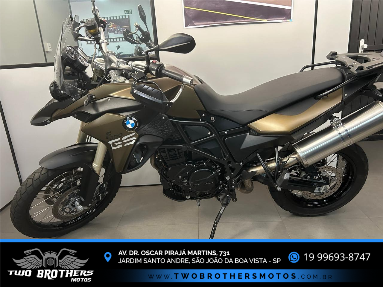 F 800 GS Modelo sem Versão