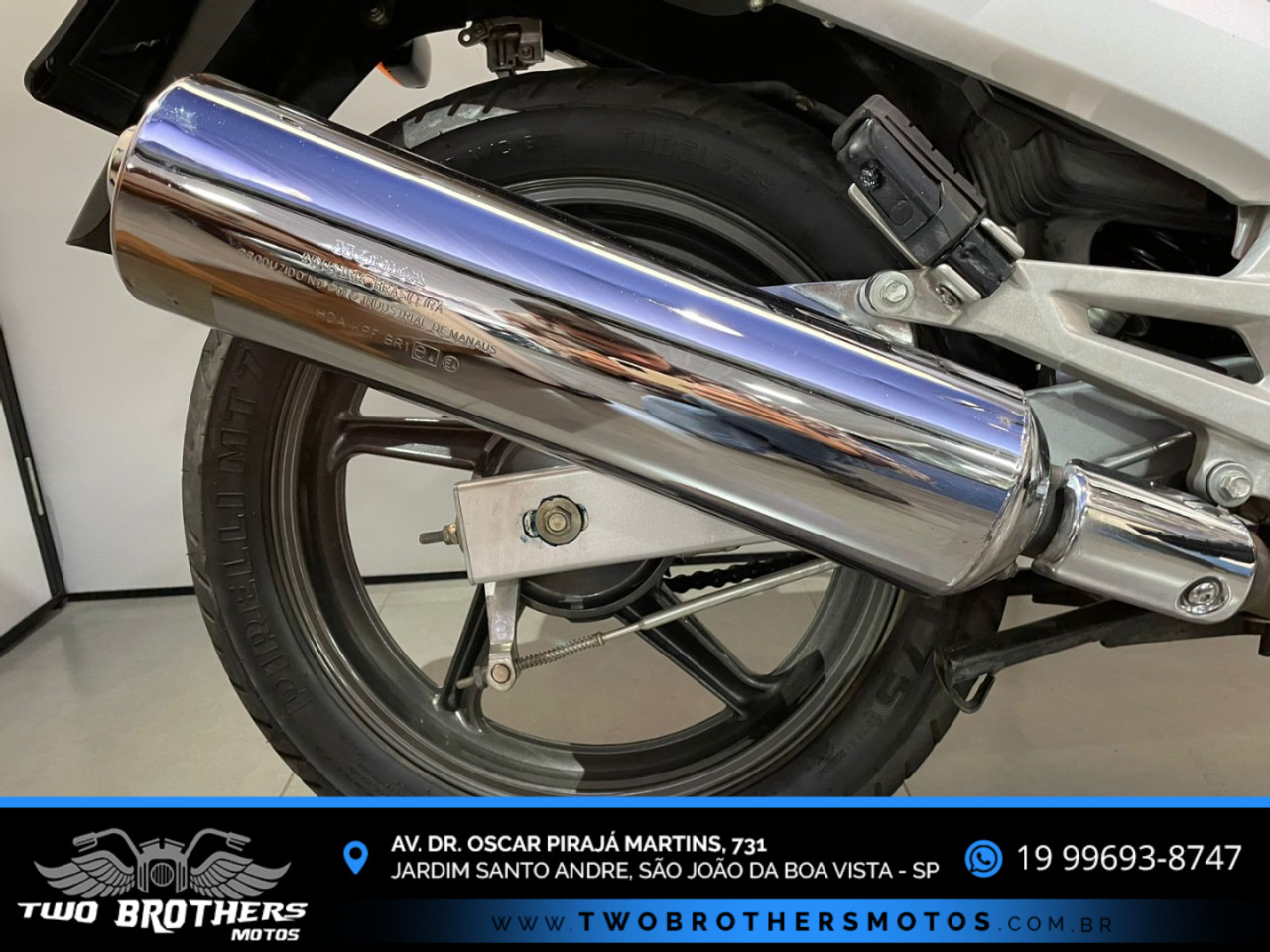 CBX Twister 250 Modelo sem Versão