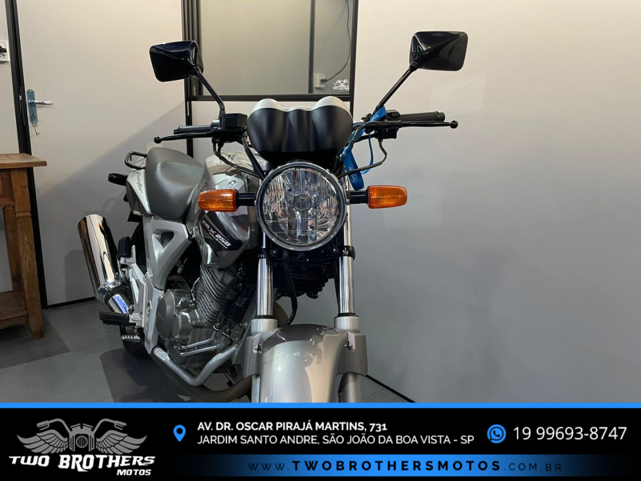 CBX Twister 250 Modelo sem Versão